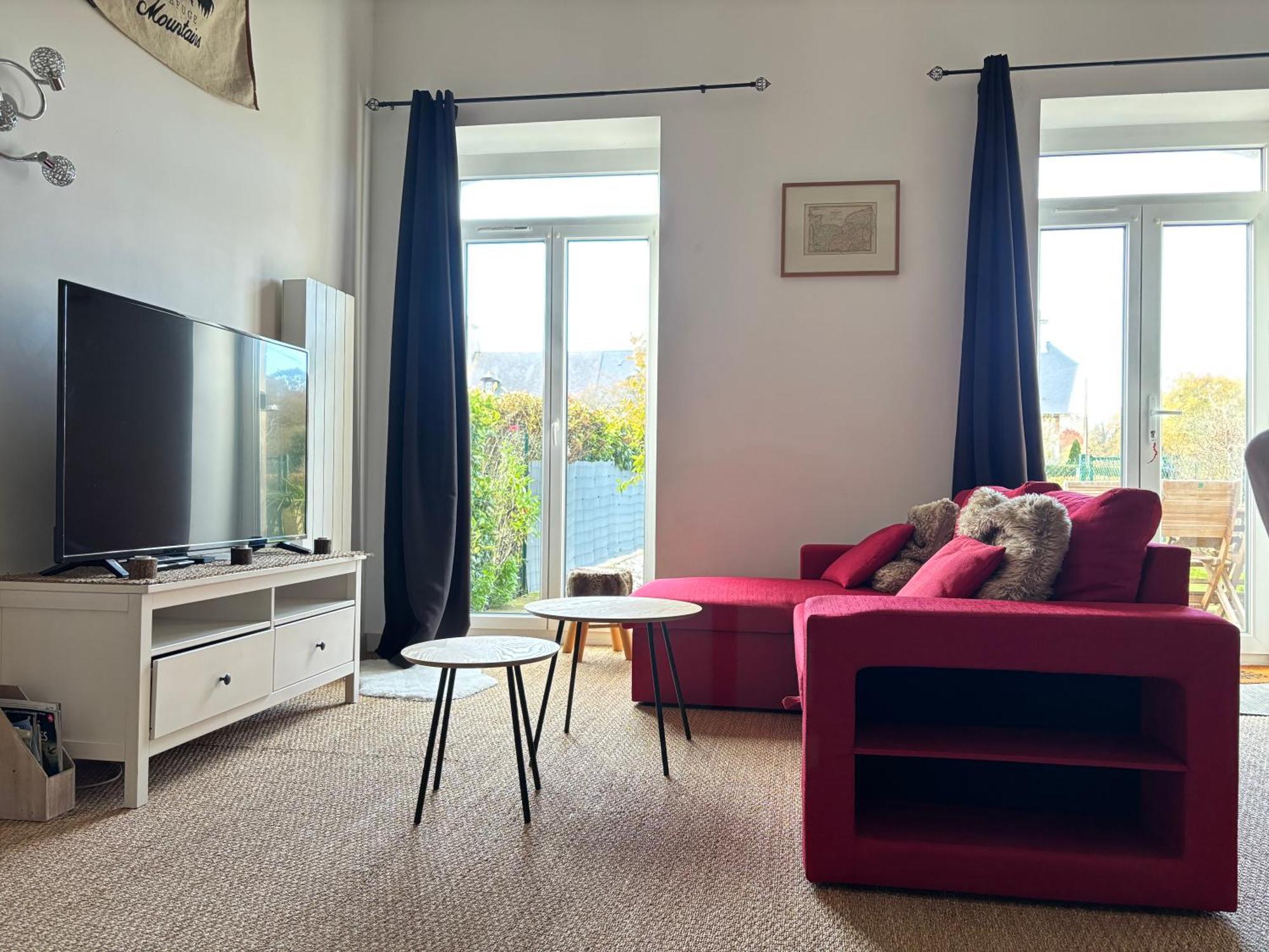 Les Douves Duplex 5 Personnes Lumineux Avec Jardin Et Terrasse Amenagee , Vue Sur Chateau A 5Mn De La Mer, Proche Omaha Beach Et Bayeux Commes Εξωτερικό φωτογραφία
